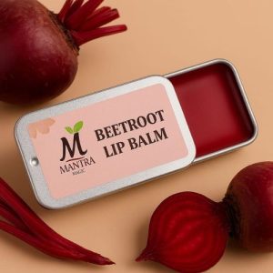 Beetroot lip balm