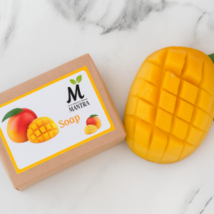 Mango coffee soap