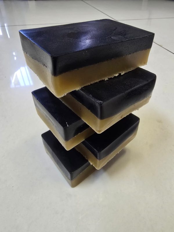Charcoal multani mitti soap