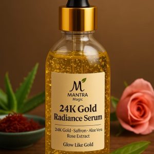Gold serum for face