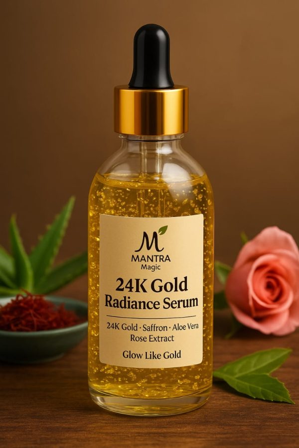 Gold serum for face