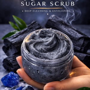 Charcoal Sugar Scrub