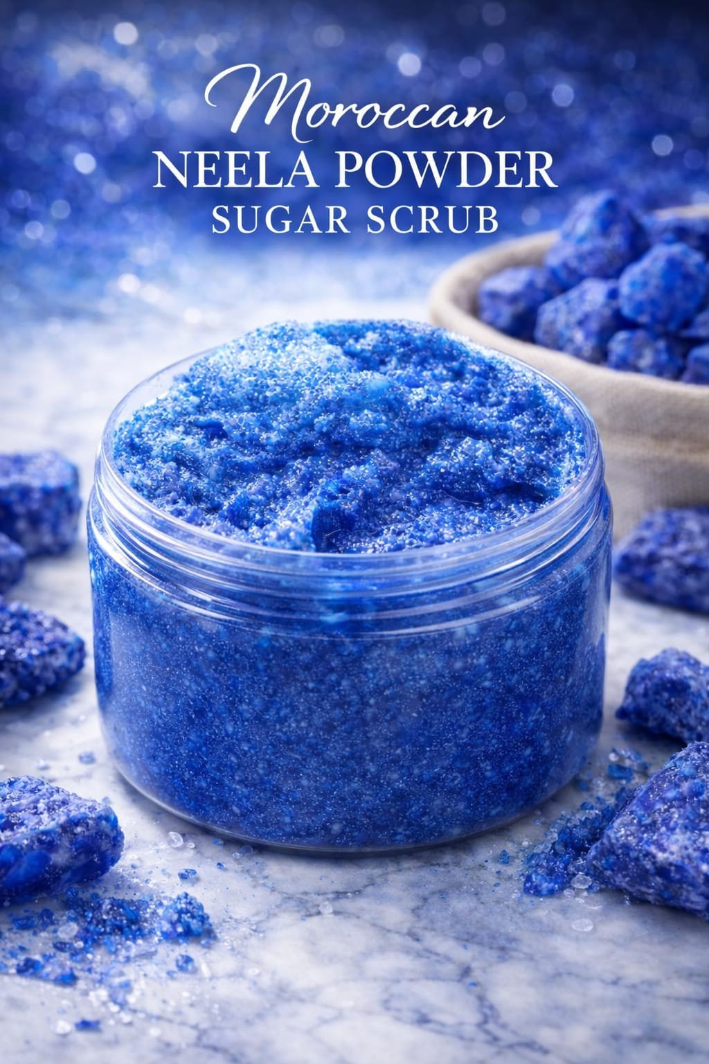 Moroccan Neela Powder Sugar Scrub